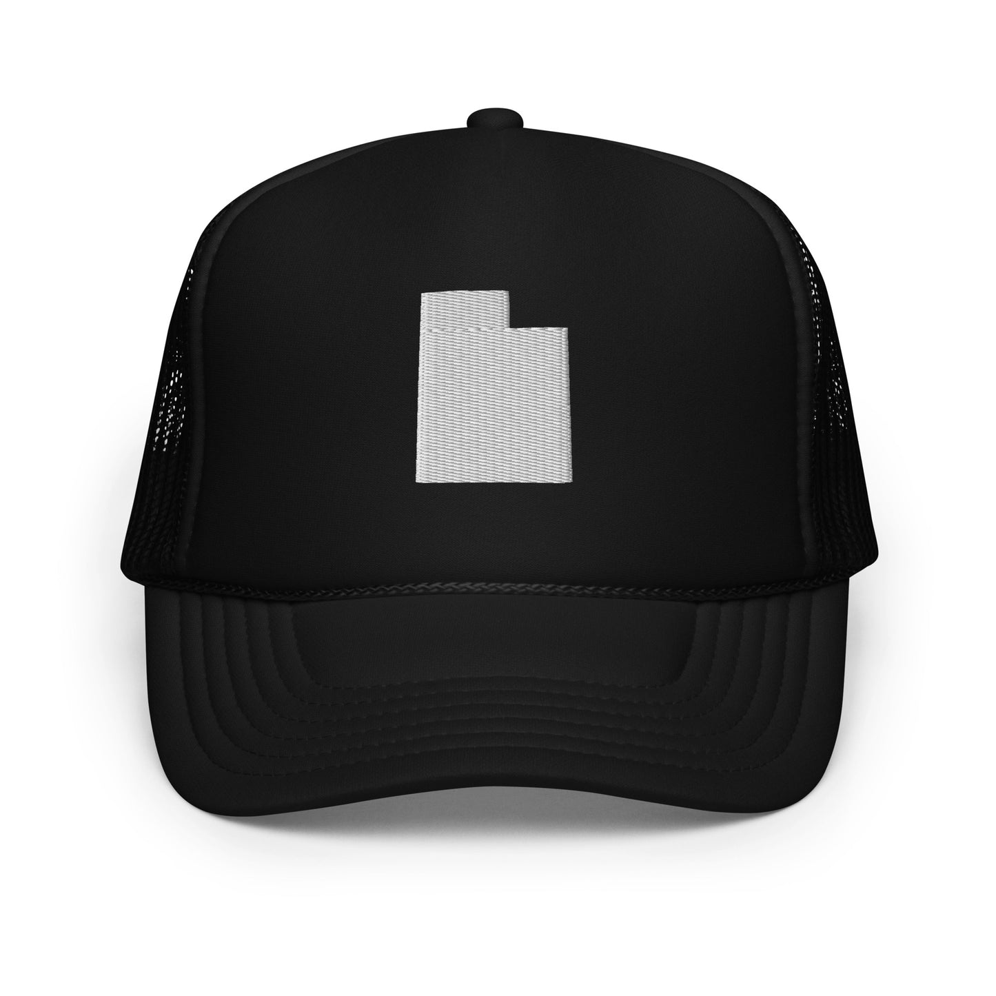 Utah State Silhouette Foam 5 Panel A-Frame Snapback Trucker Hat