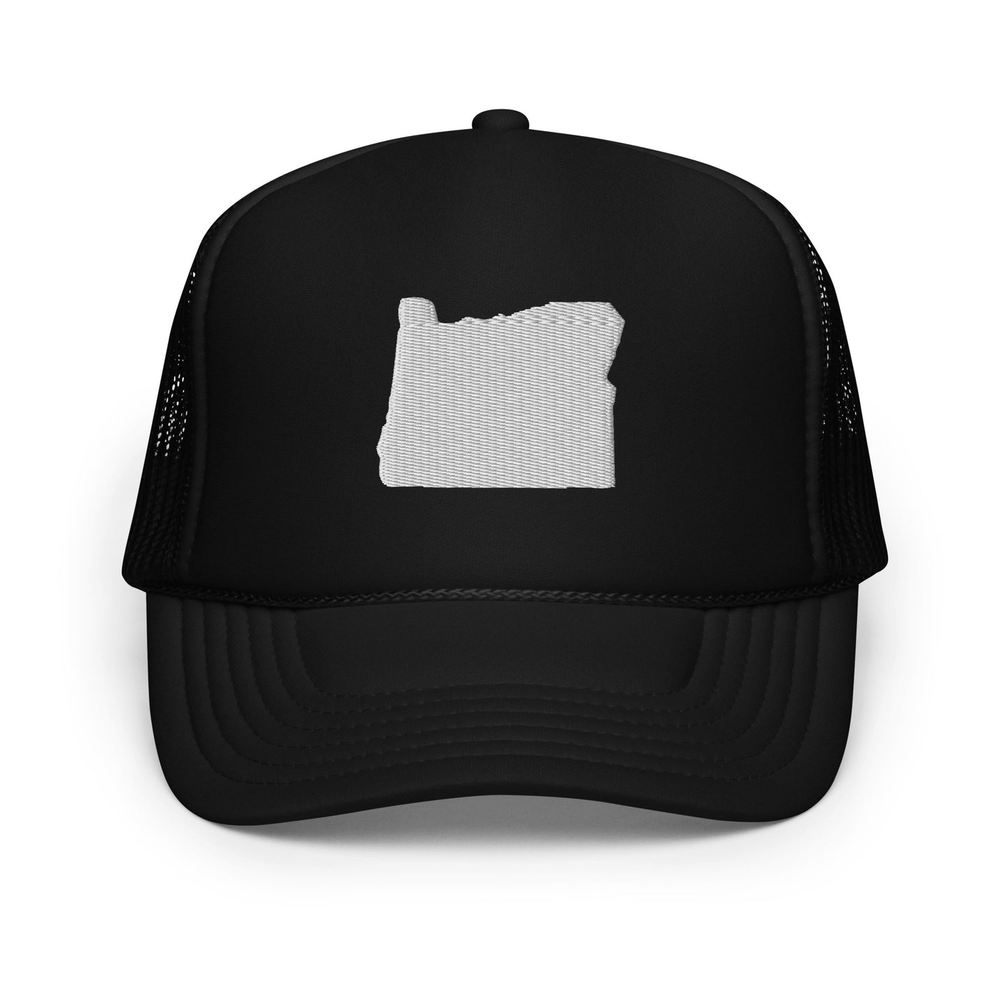 Oregon State Silhouette Foam 5 Panel A-Frame Snapback Trucker Hat