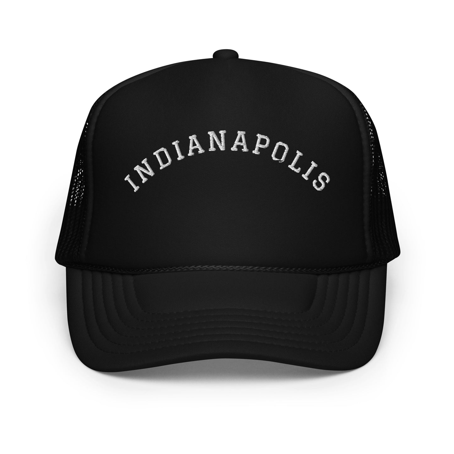 Indianapolis Arch Foam 5 Panel A-Frame Snapback Trucker Hat