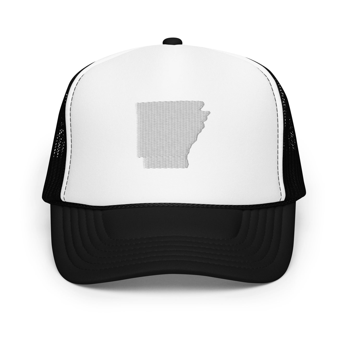 Arkansas State Silhouette Foam 5 Panel A-Frame Snapback Trucker Hat