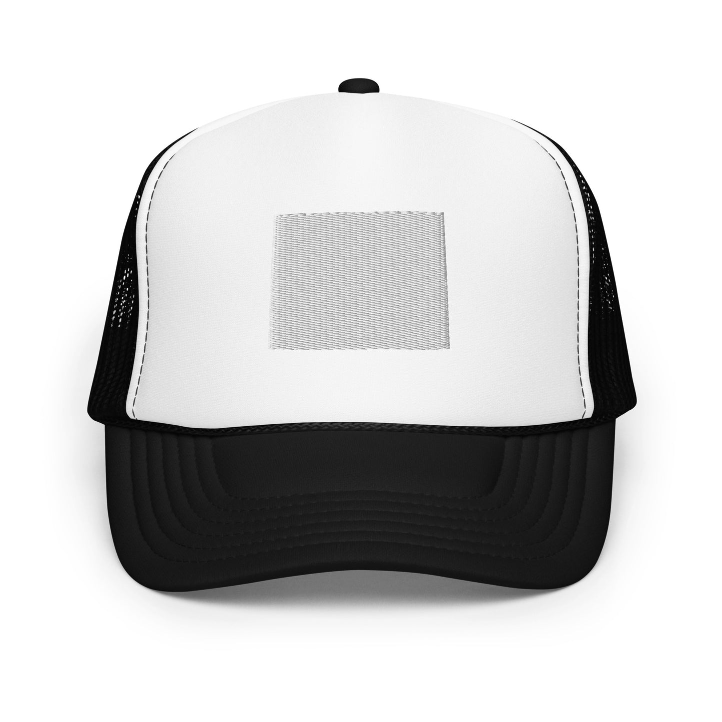 Wyoming State Silhouette Foam 5 Panel A-Frame Snapback Trucker Hat