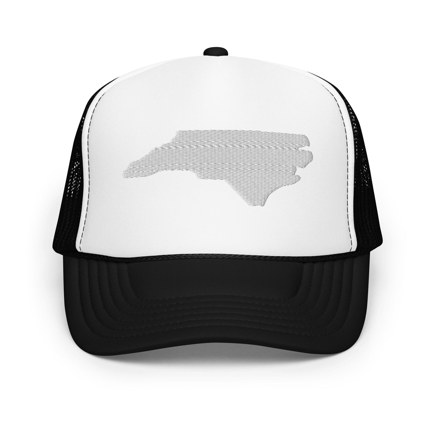 North Carolina State Silhouette Foam 5 Panel A-Frame Snapback Trucker Hat