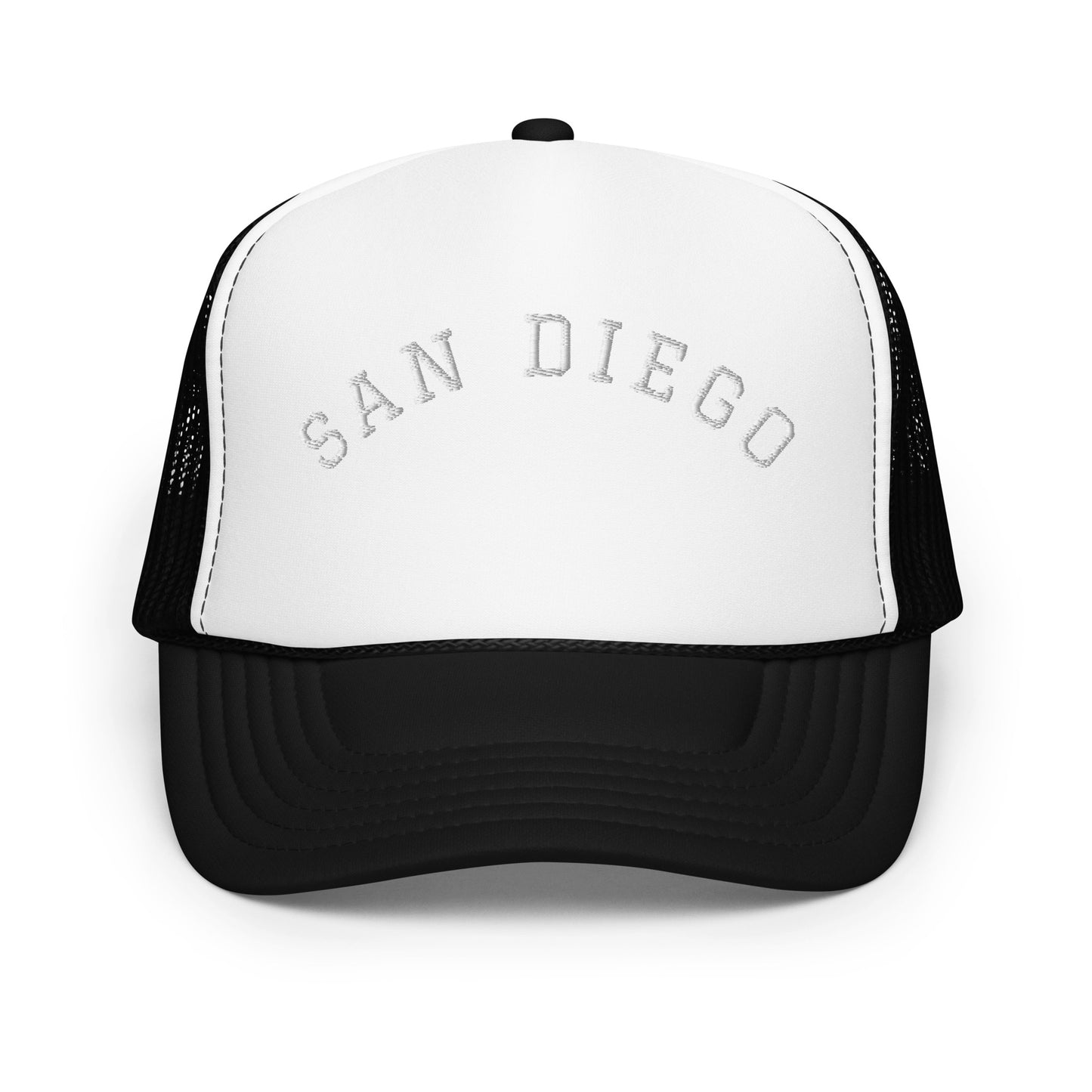 San Diego Arch Foam 5 Panel A-Frame Snapback Trucker Hat