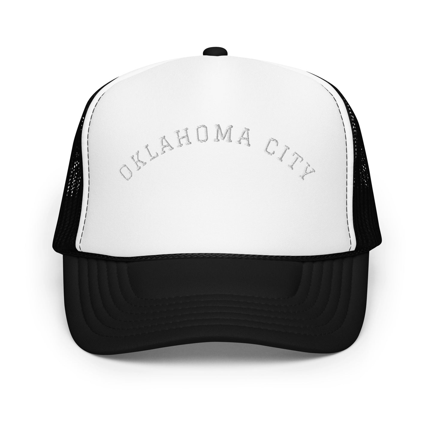 Oklahoma City Arch Foam 5 Panel A-Frame Snapback Trucker Hat