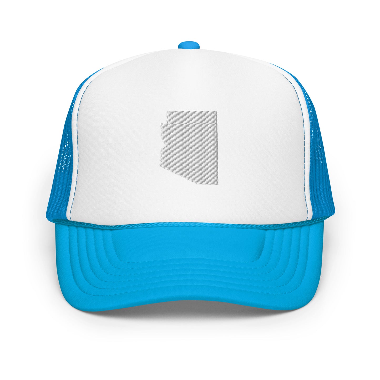 Arizona State Silhouette Foam 5 Panel A-Frame Snapback Trucker Hat