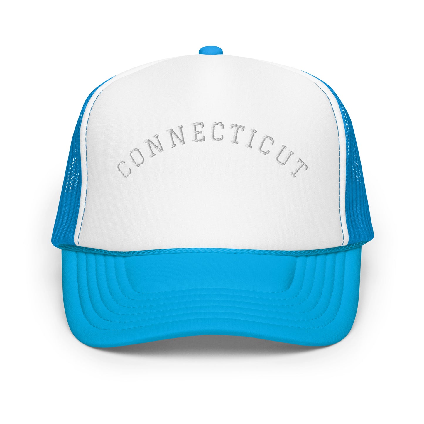 Connecticut Arch Foam 5 Panel A-Frame Snapback Trucker Hat