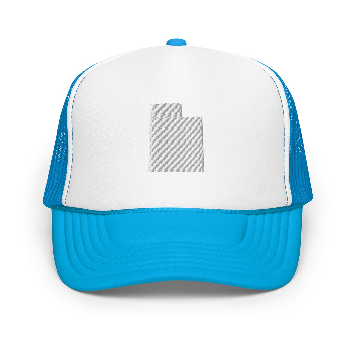 Utah State Silhouette Foam 5 Panel A-Frame Snapback Trucker Hat