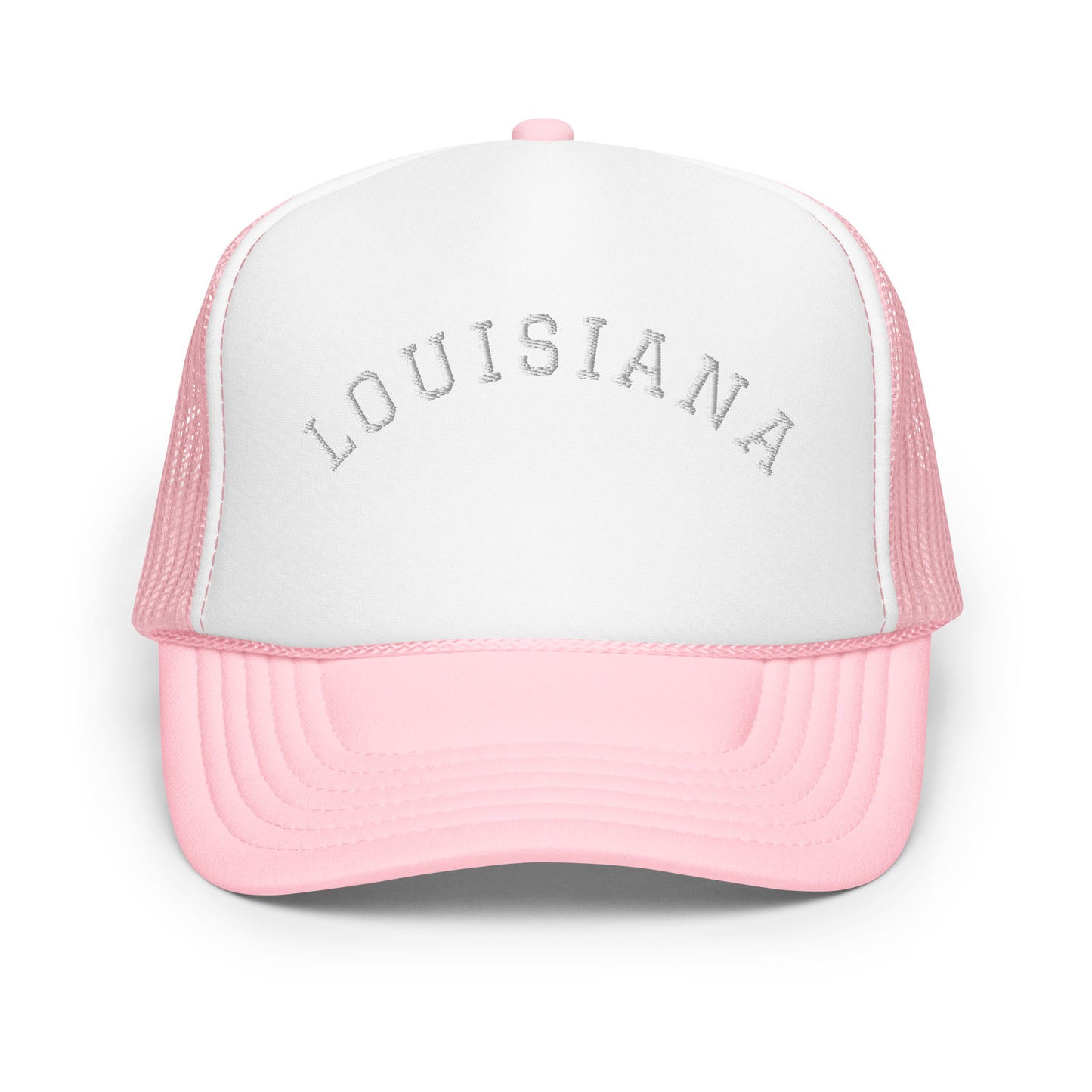 Louisiana Arch Foam 5 Panel A-Frame Snapback Trucker Hat