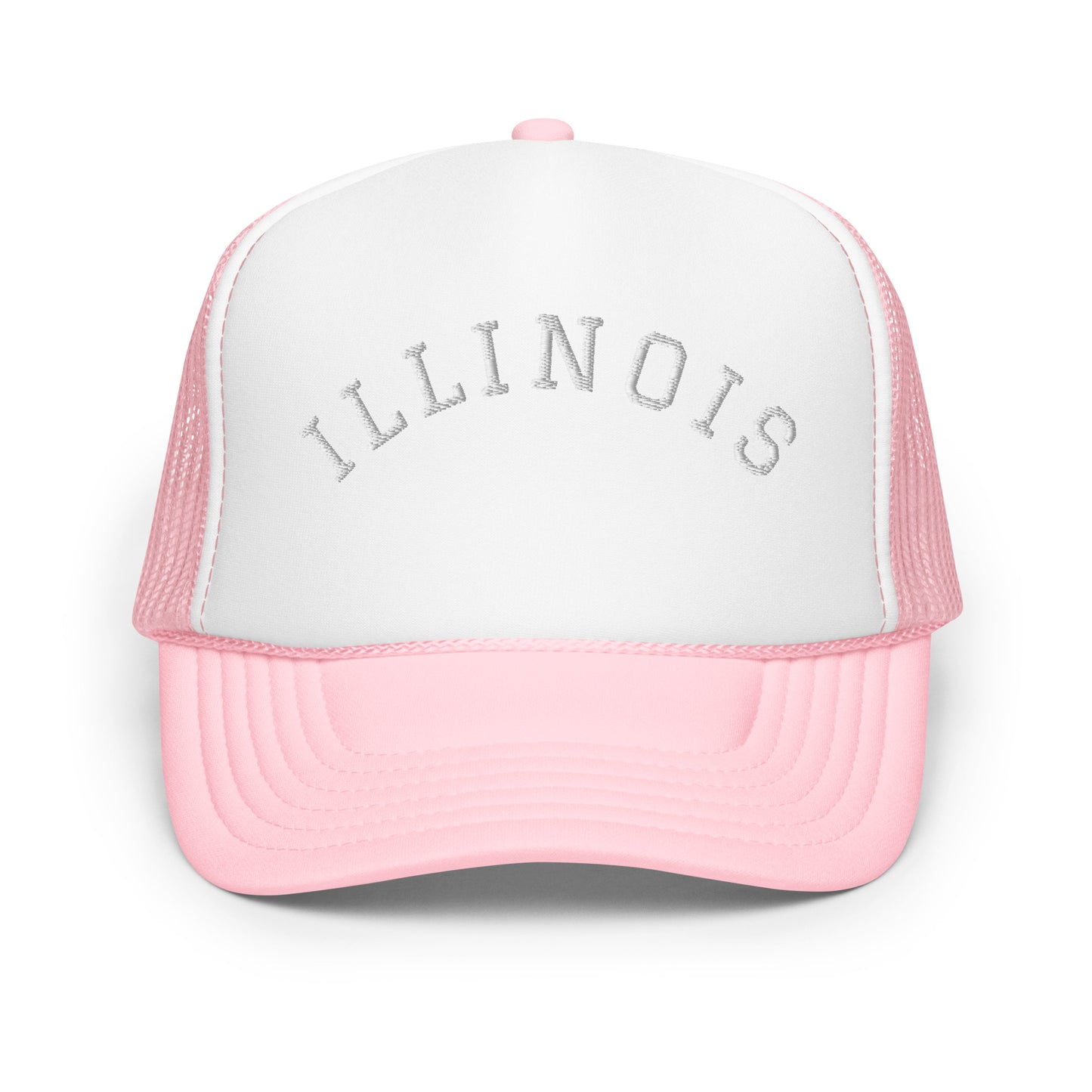Illinois Arch Foam 5 Panel A-Frame Snapback Trucker Hat