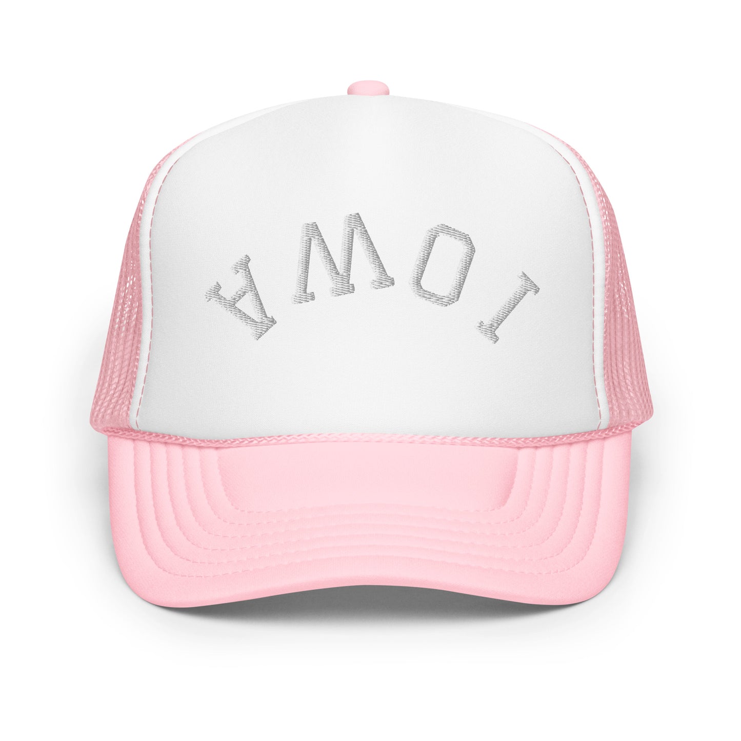 Iowa Upside Down Arch Foam 5 Panel A-Frame Snapback Trucker Hat