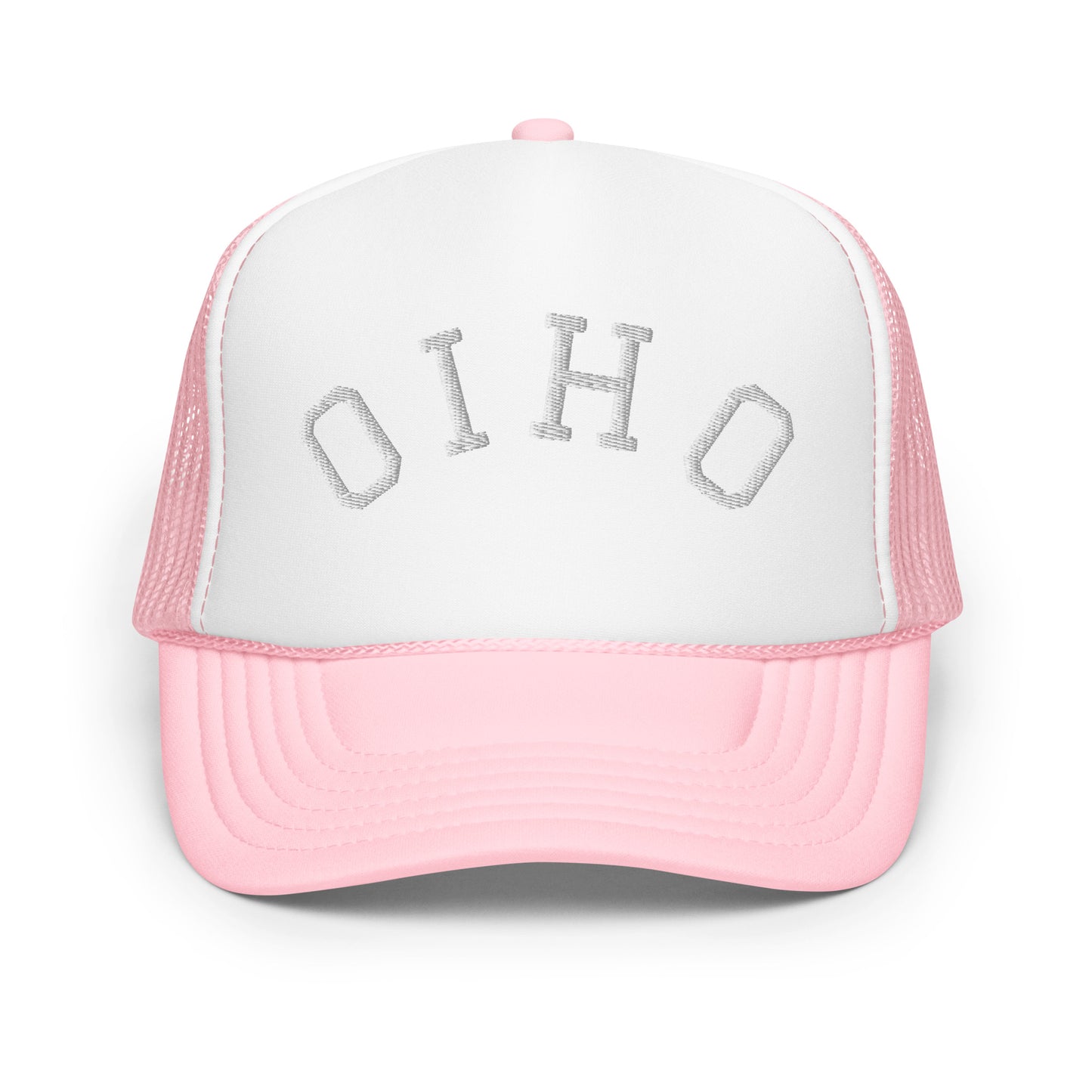 Ohio Upside Down Arch Foam 5 Panel A-Frame Snapback Trucker Hat