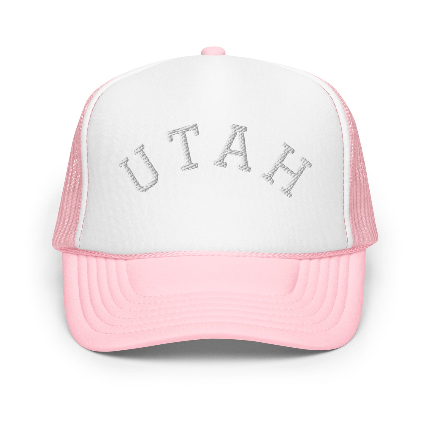 Utah Arch Foam 5 Panel A-Frame Snapback Trucker Hat