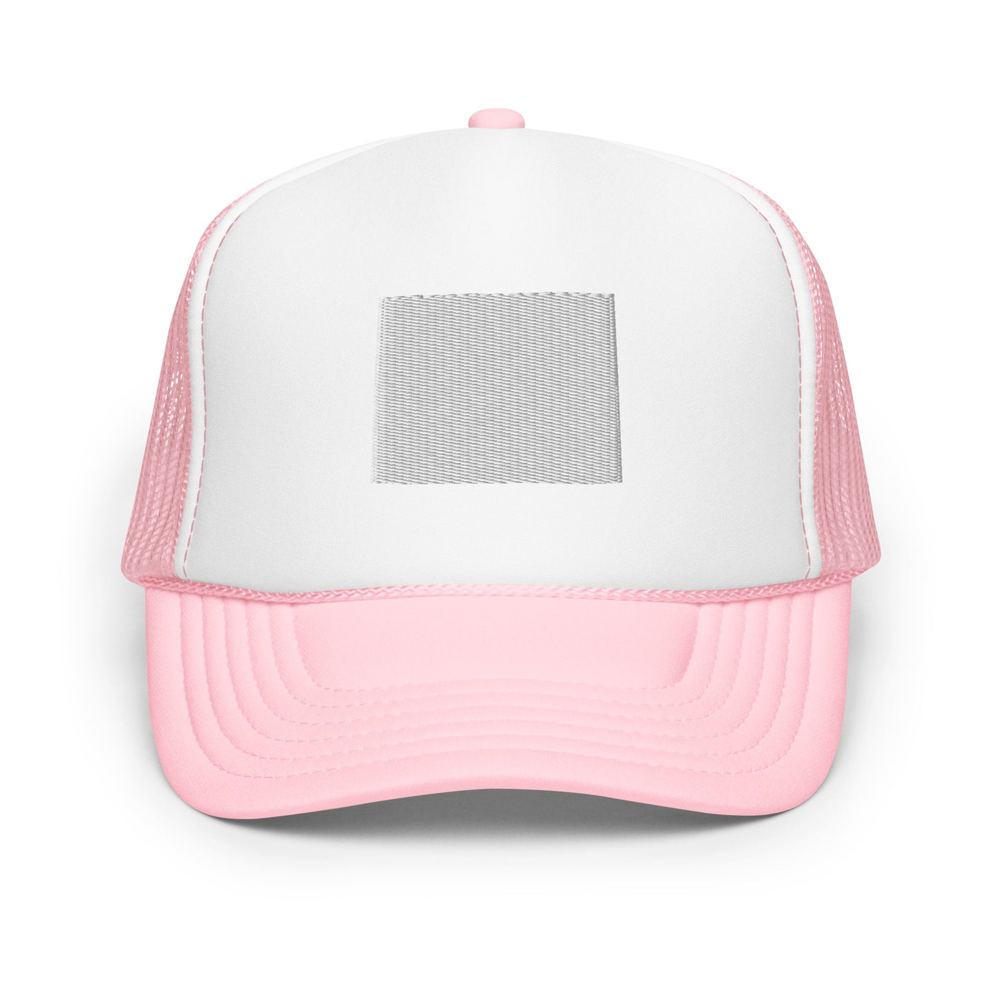 Wyoming State Silhouette Foam 5 Panel A-Frame Snapback Trucker Hat