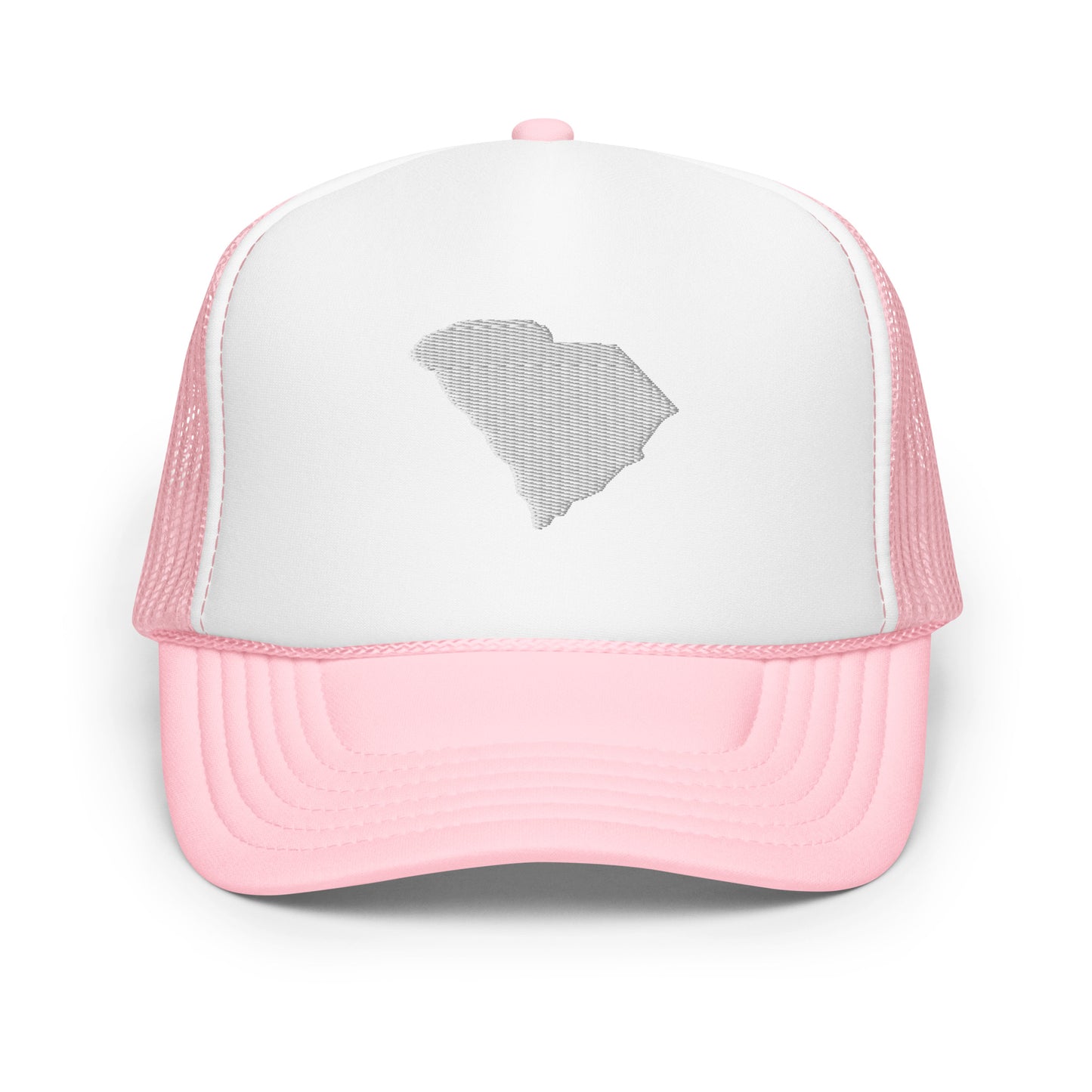 South Carolina State Silhouette Foam 5 Panel A-Frame Snapback Trucker Hat