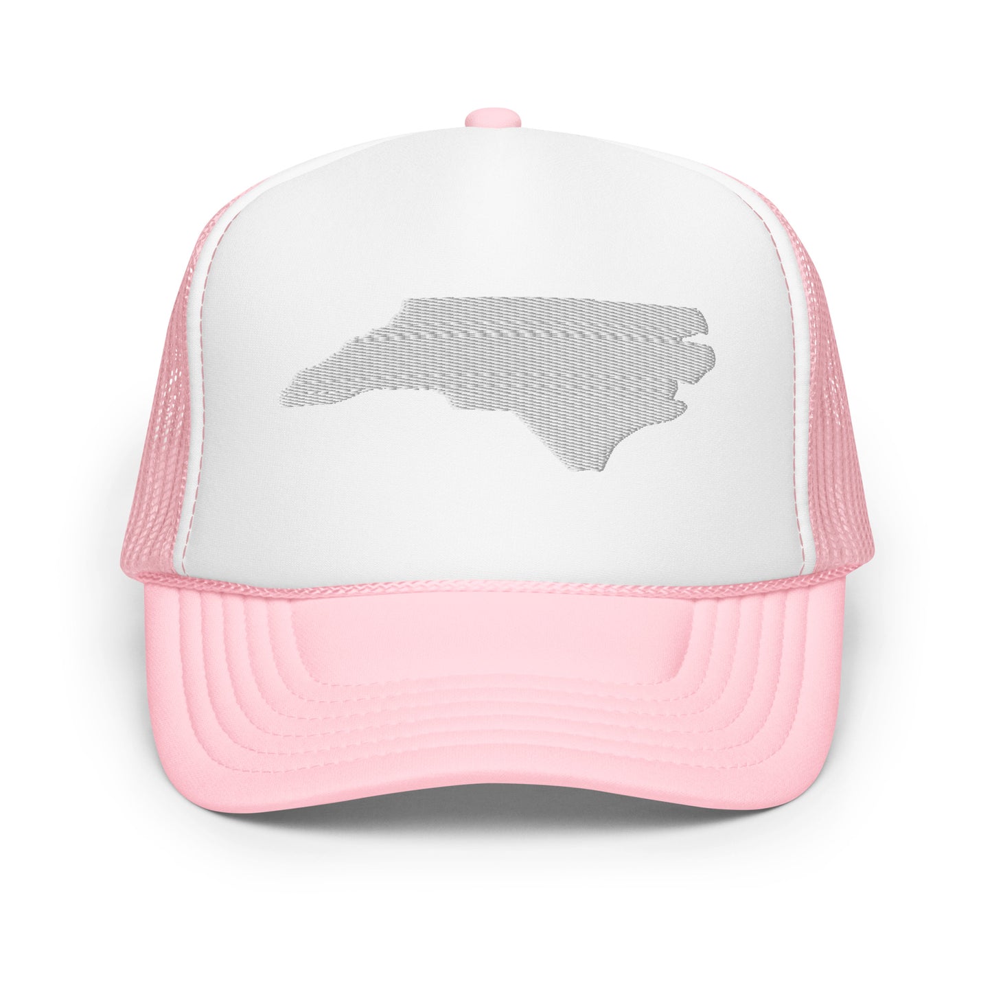 North Carolina State Silhouette Foam 5 Panel A-Frame Snapback Trucker Hat