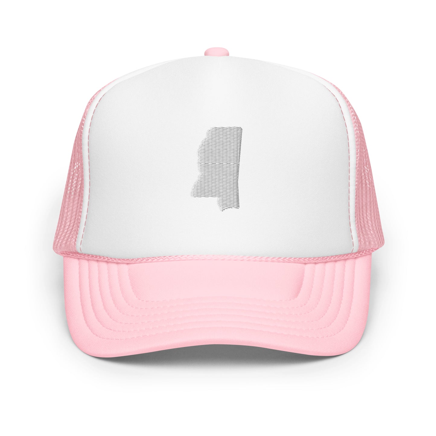 Mississippi State Silhouette Foam 5 Panel A-Frame Snapback Trucker Hat