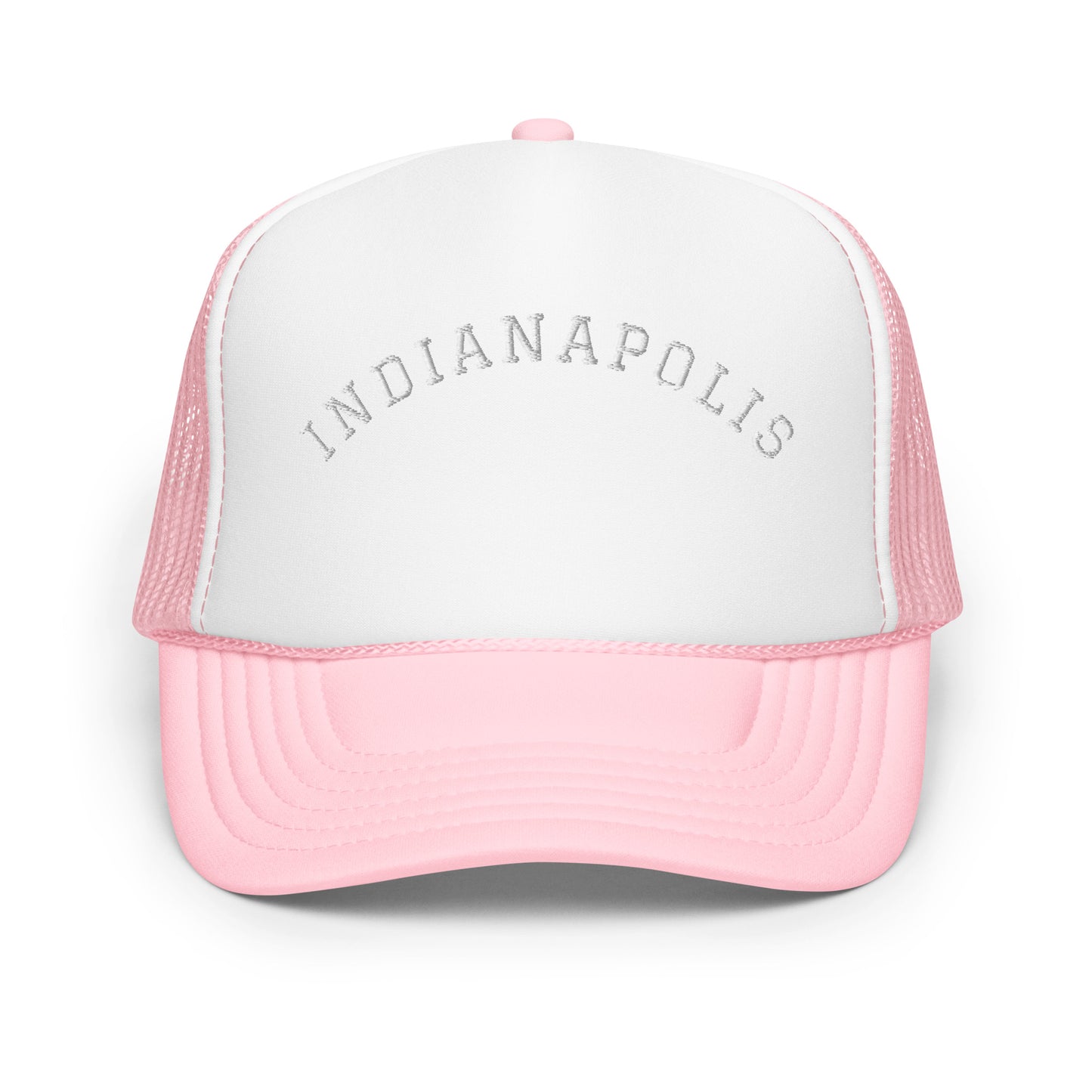 Indianapolis Arch Foam 5 Panel A-Frame Snapback Trucker Hat