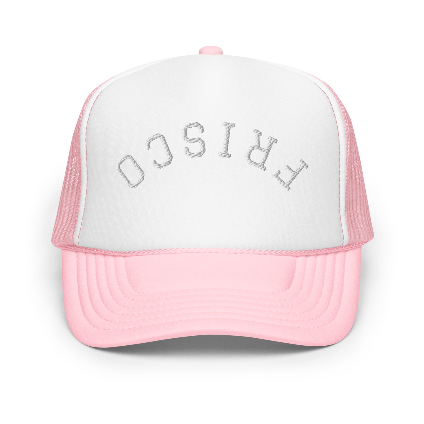 Frisco Upside Down Arch Foam 5 Panel A-Frame Snapback Trucker Hat