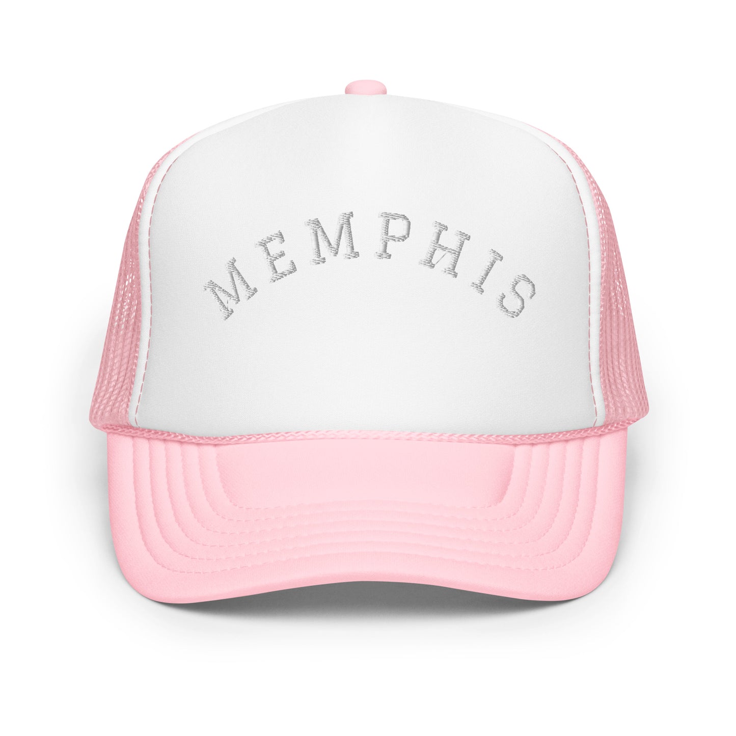 Memphis Arch Foam 5 Panel A-Frame Snapback Trucker Hat