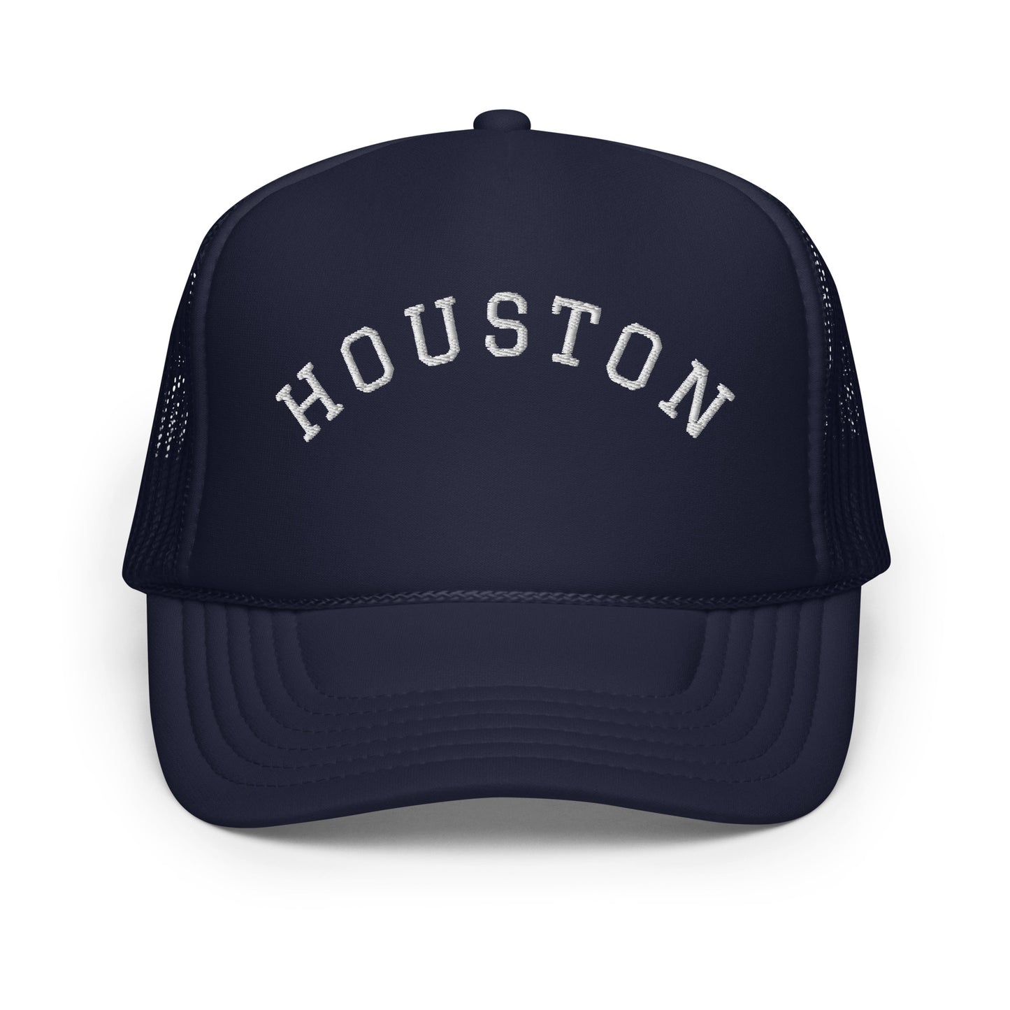Houston Arch Foam 5 Panel A-Frame Snapback Trucker Hat