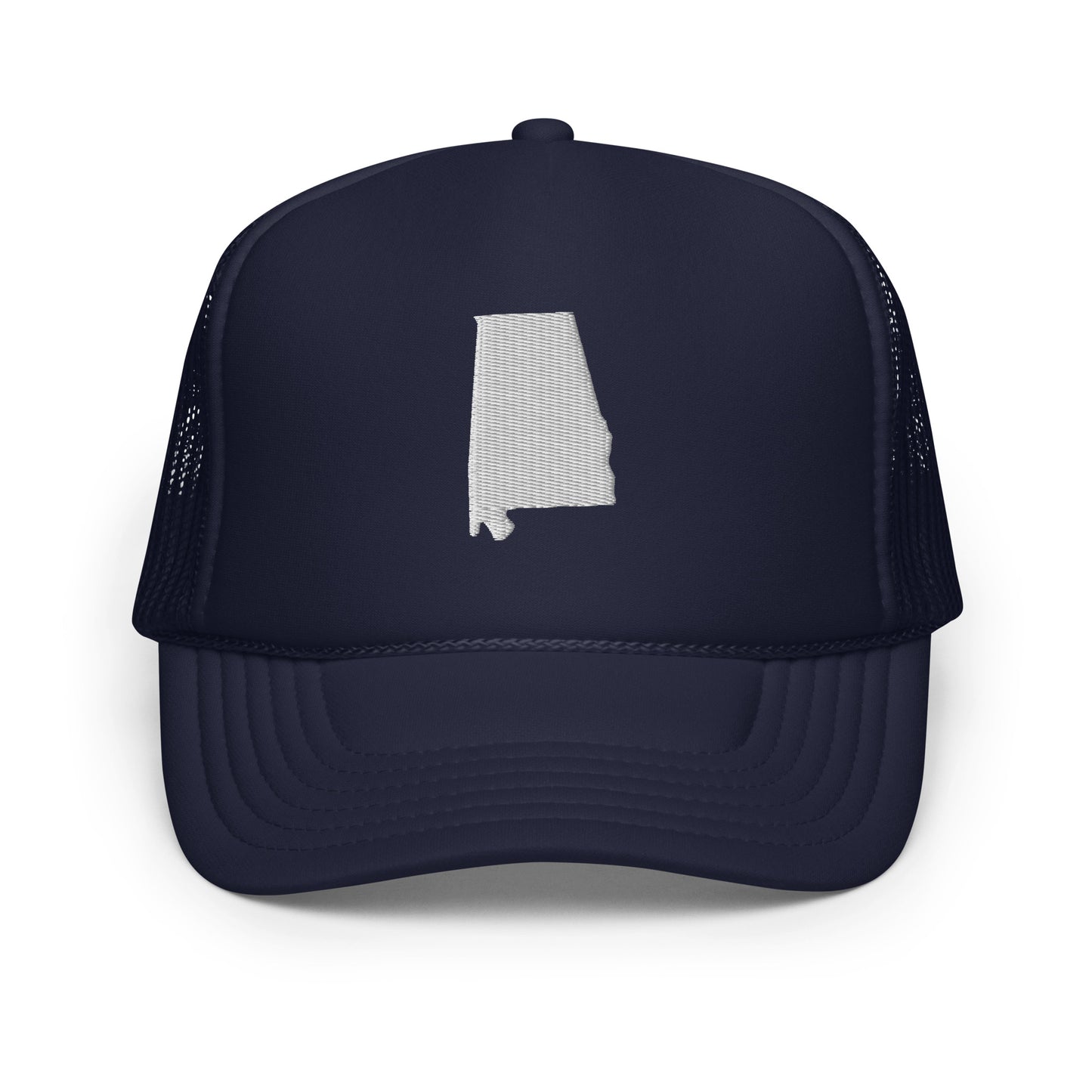 Alabama State Silhouette Foam 5 Panel A-Frame Snapback Trucker Hat