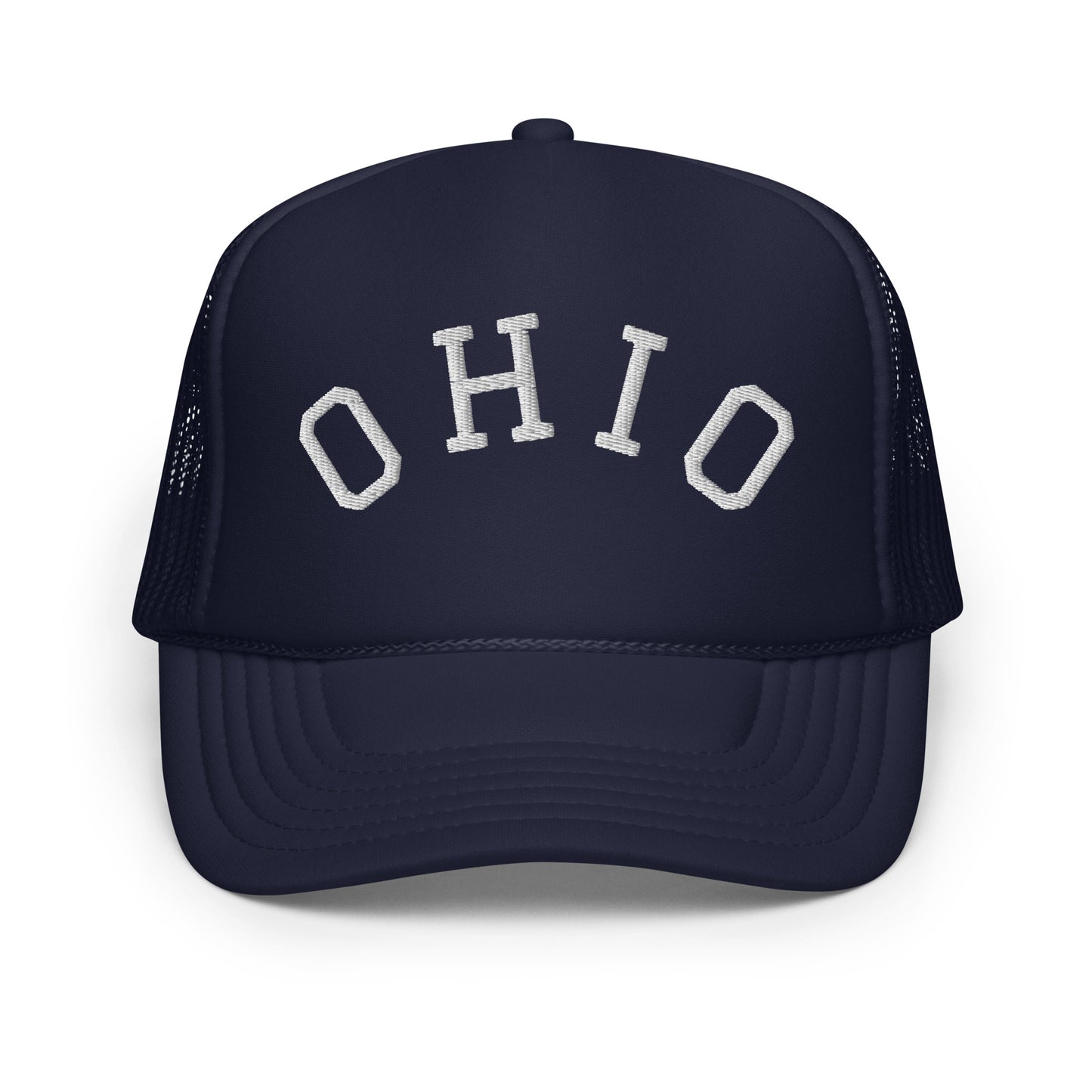 Ohio Arch Foam 5 Panel A-Frame Snapback Trucker Hat