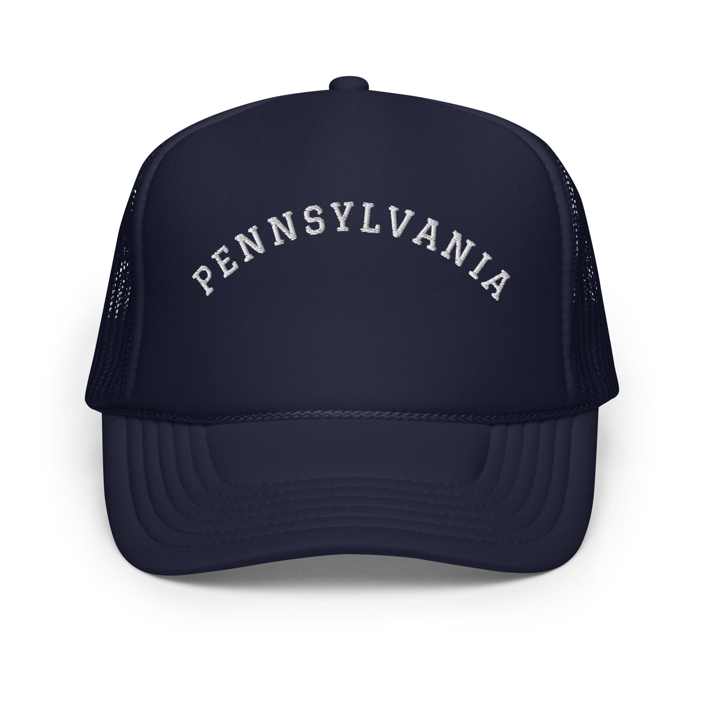 Pennsylvania Arch Foam 5 Panel A-Frame Snapback Trucker Hat