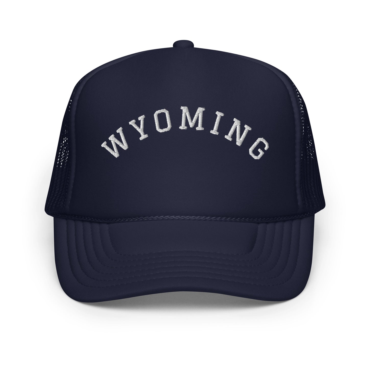 Wyoming Arch Foam 5 Panel A-Frame Snapback Trucker Hat