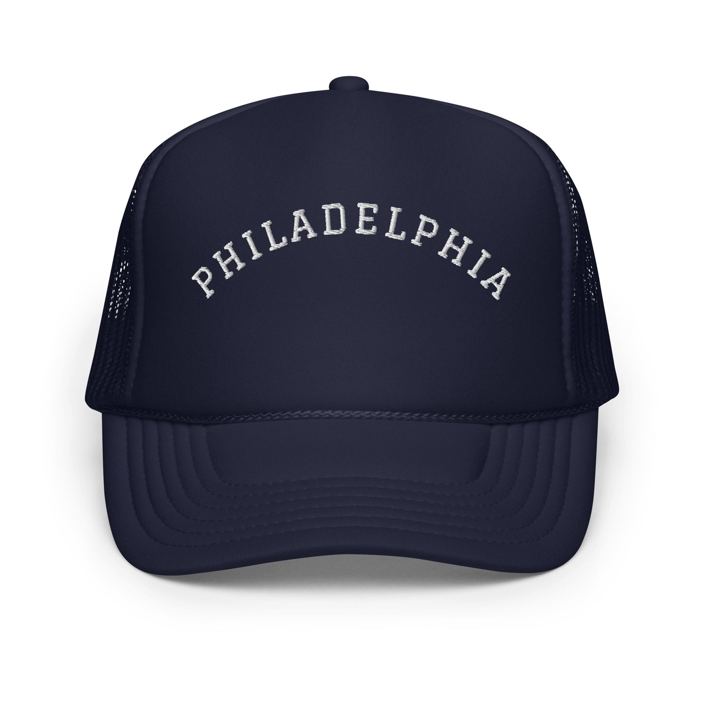 Philadelphia Arch Foam 5 Panel A-Frame Snapback Trucker Hat