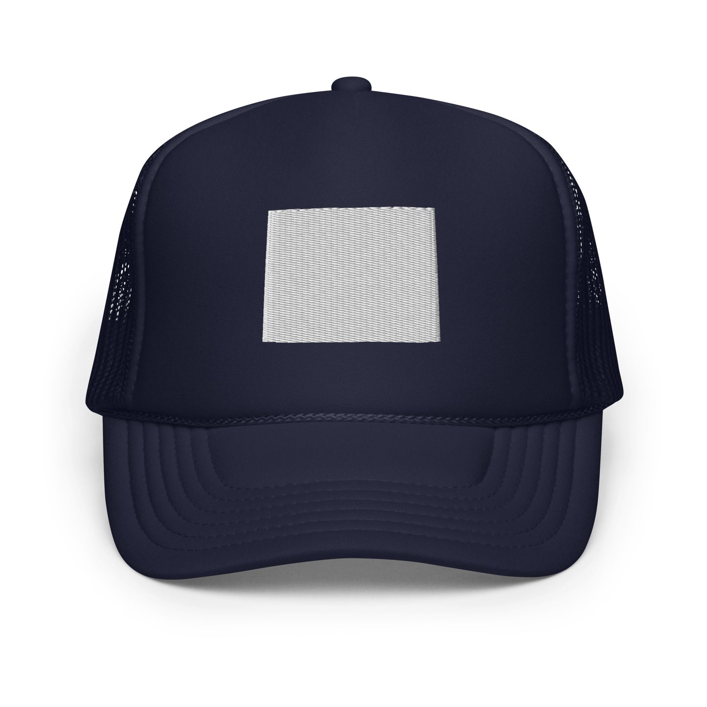 Wyoming State Silhouette Foam 5 Panel A-Frame Snapback Trucker Hat