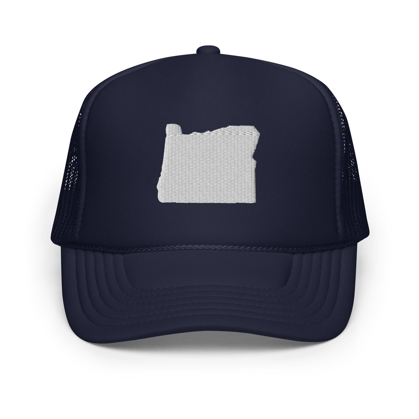 Oregon State Silhouette Foam 5 Panel A-Frame Snapback Trucker Hat
