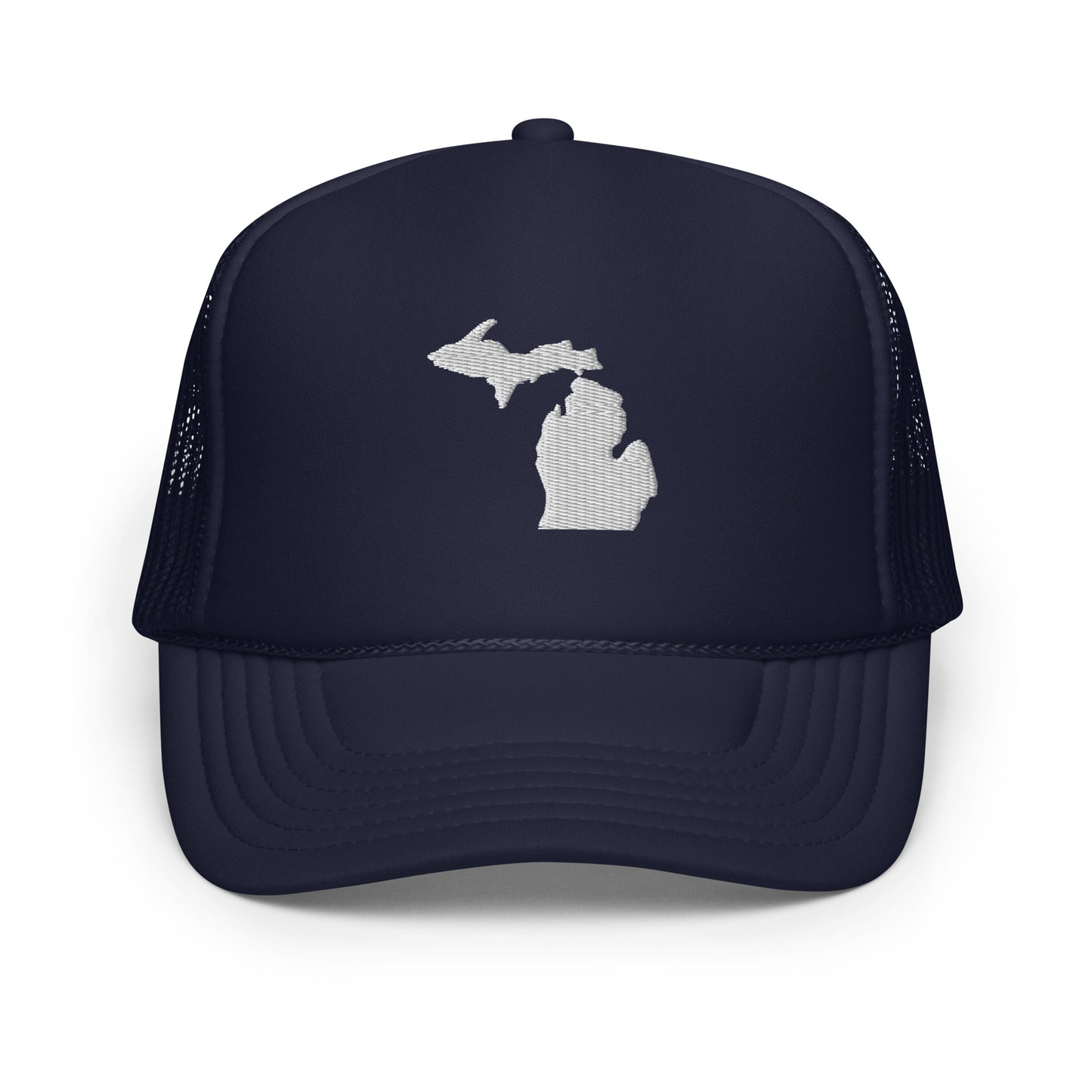 Michigan State Silhouette Foam 5 Panel A-Frame Snapback Trucker Hat