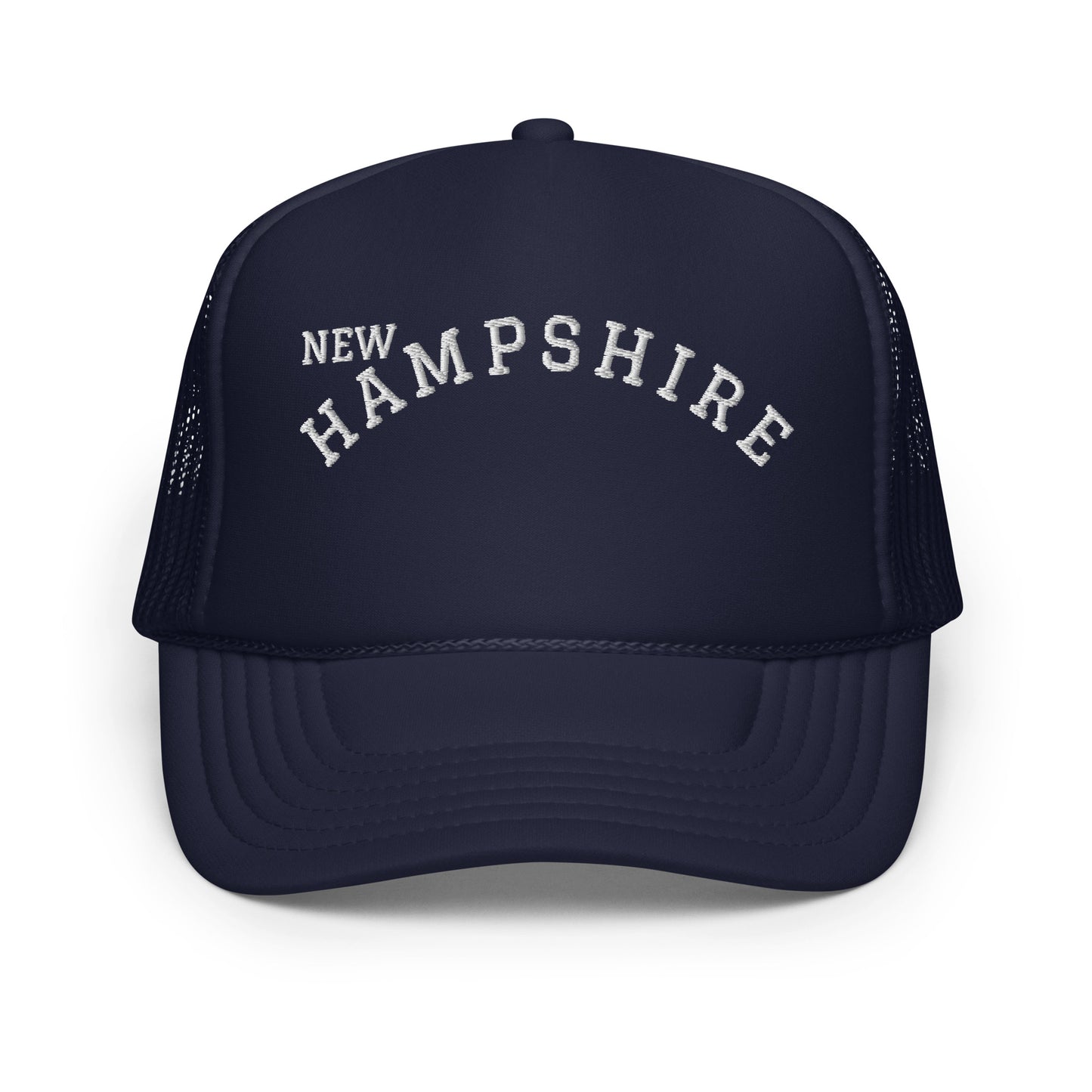 New Hampshire Arch Foam 5 Panel A-Frame Snapback Trucker Hat