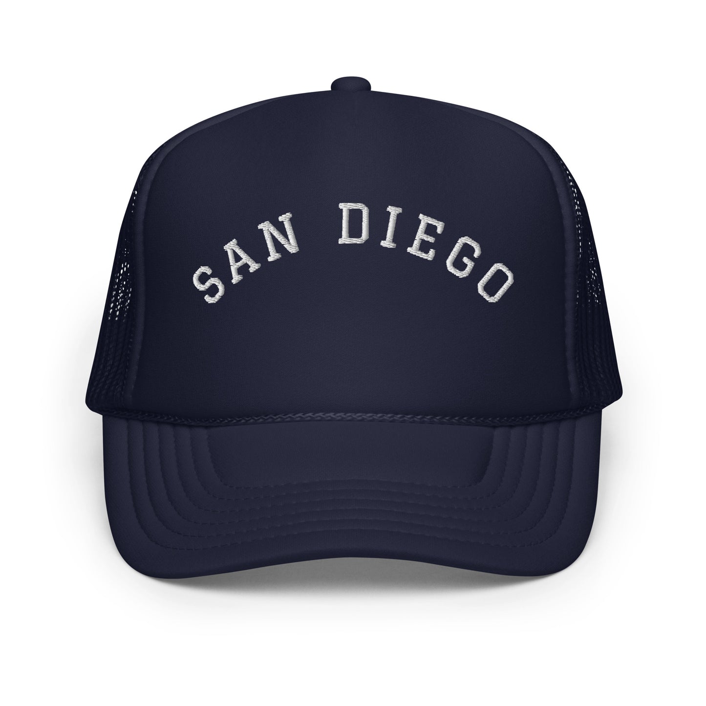San Diego Arch Foam 5 Panel A-Frame Snapback Trucker Hat