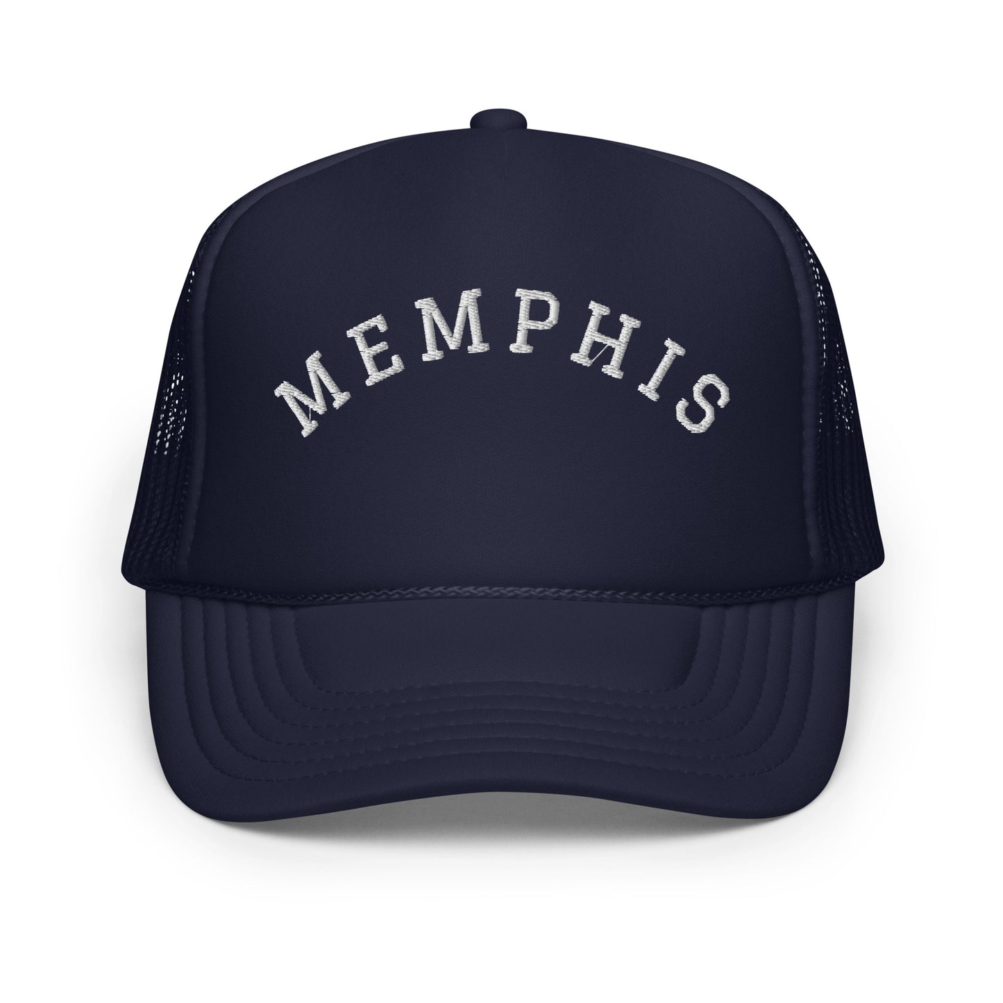 Memphis Arch Foam 5 Panel A-Frame Snapback Trucker Hat