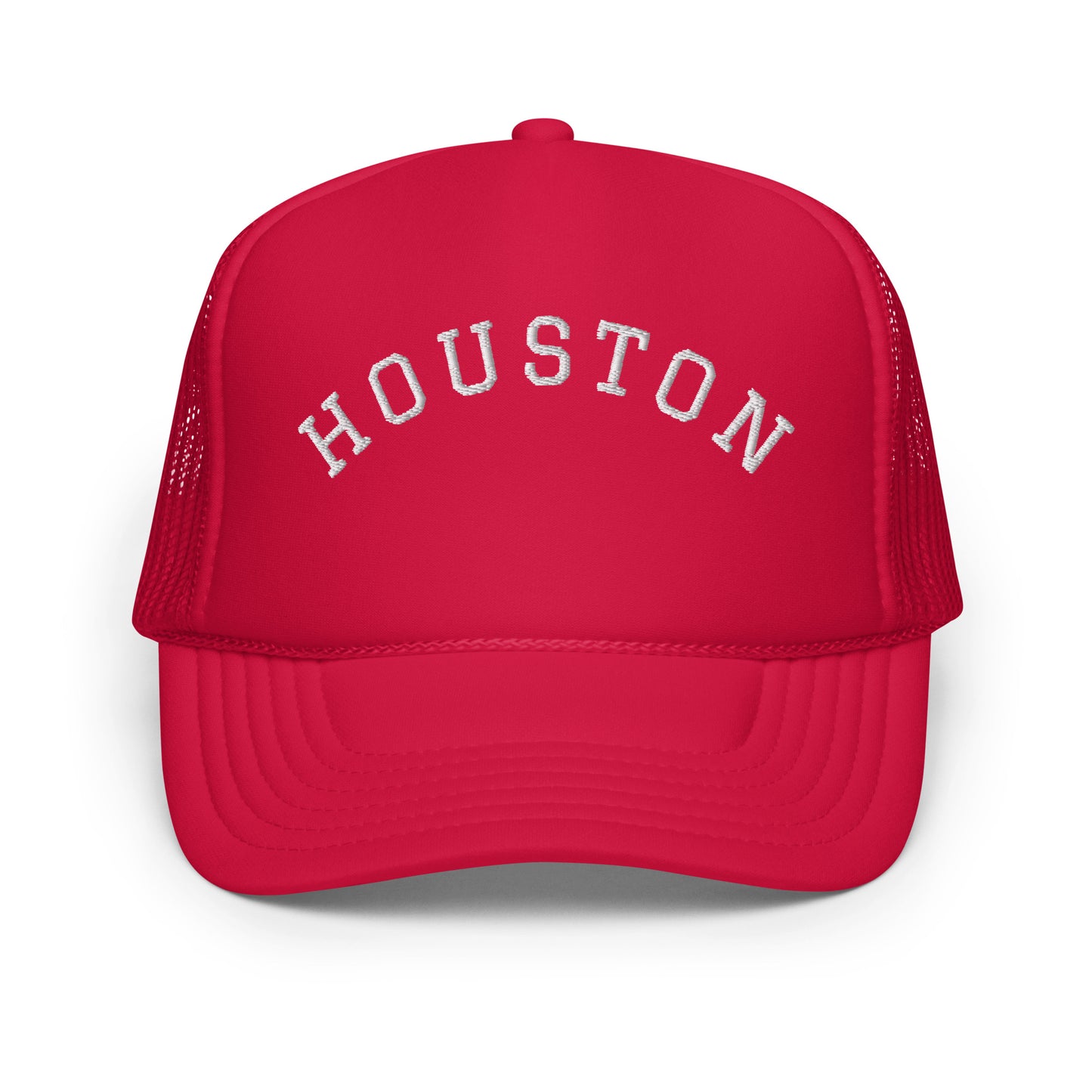 Houston Arch Foam 5 Panel A-Frame Snapback Trucker Hat