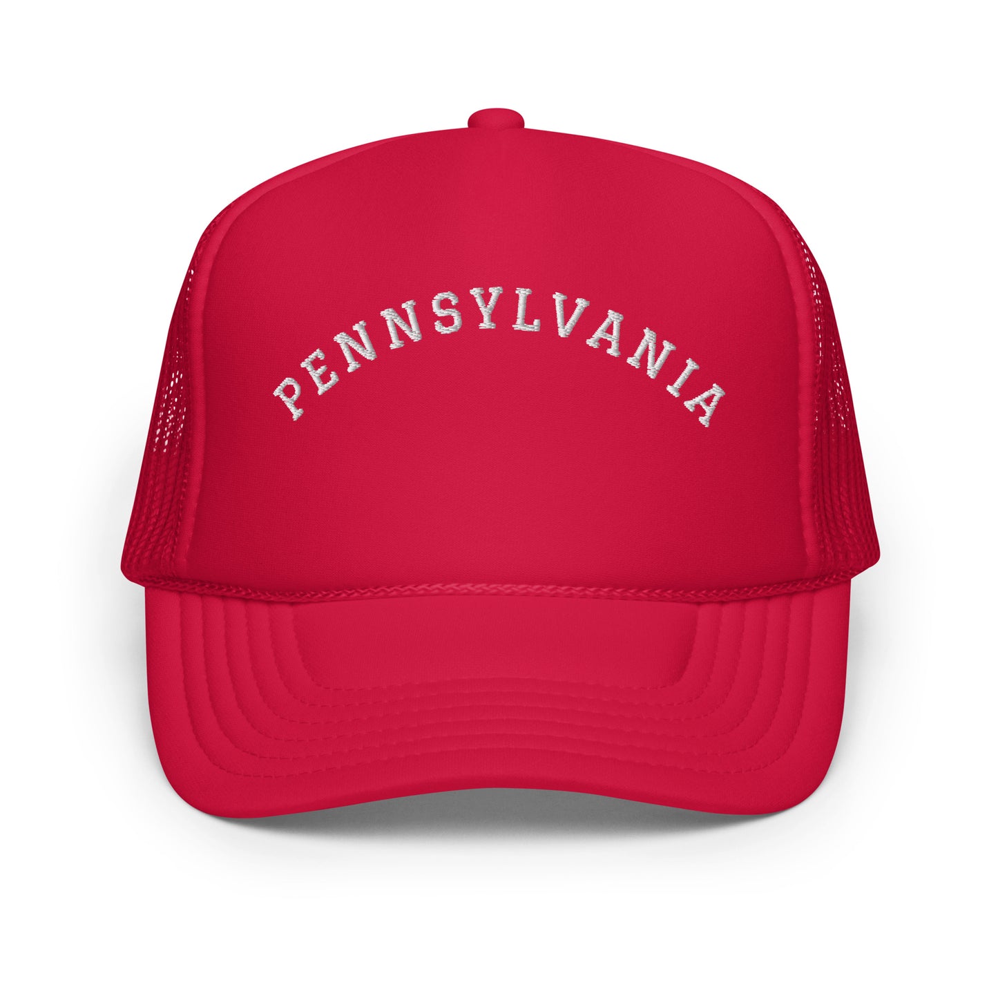 Pennsylvania Arch Foam 5 Panel A-Frame Snapback Trucker Hat