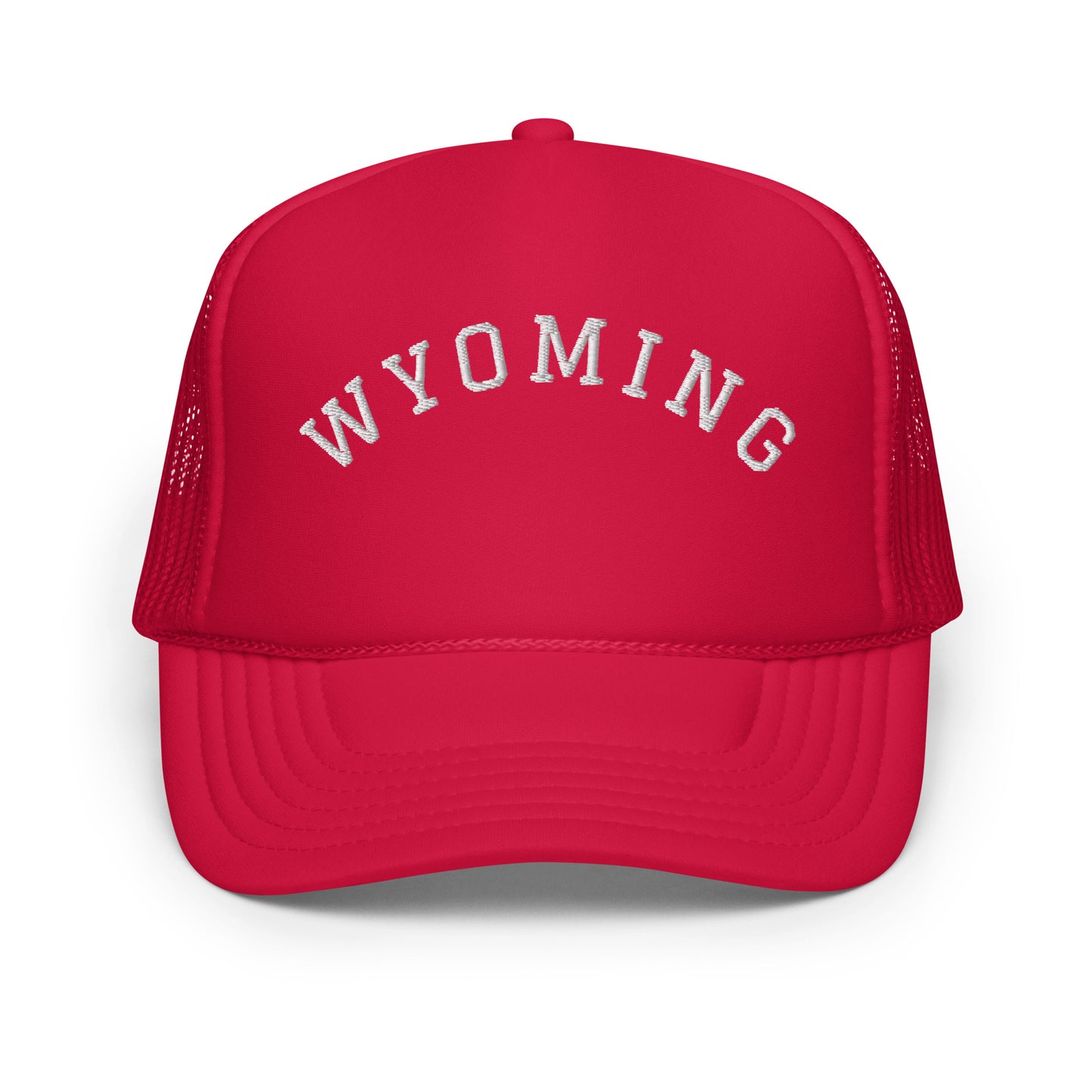 Wyoming Arch Foam 5 Panel A-Frame Snapback Trucker Hat