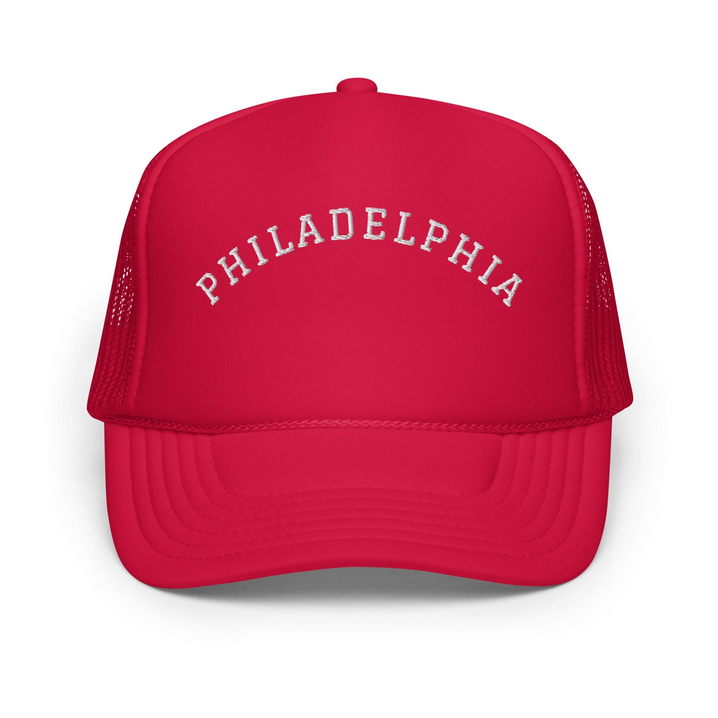 Philadelphia Arch Foam 5 Panel A-Frame Snapback Trucker Hat