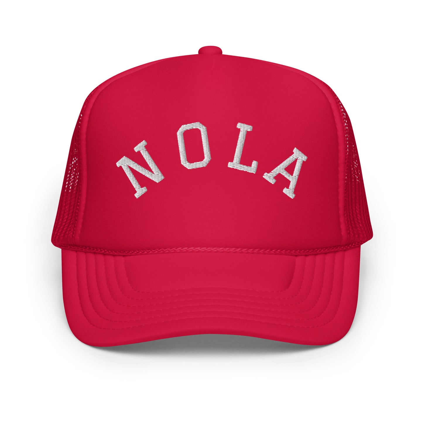 New Orleans Arch Foam 5 Panel A-Frame Snapback Trucker Hat