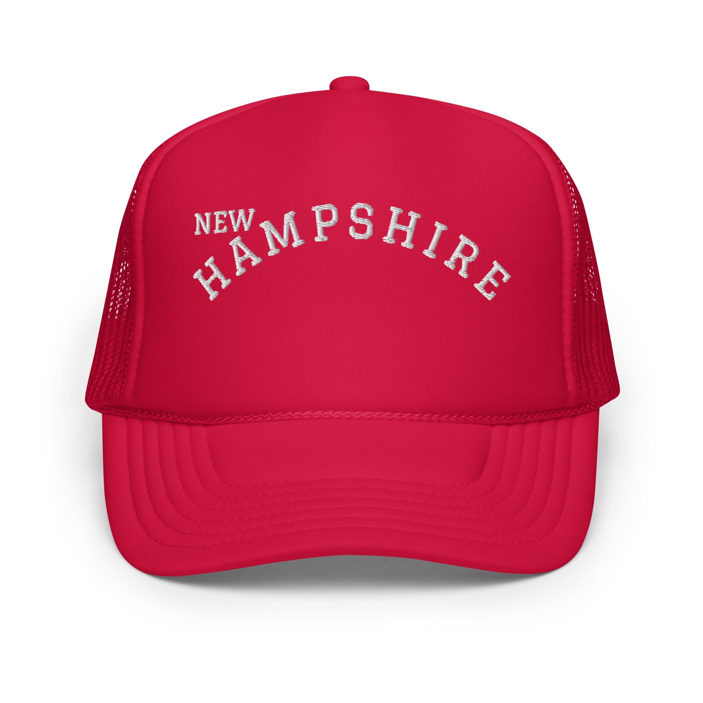 New Hampshire Arch Foam 5 Panel A-Frame Snapback Trucker Hat