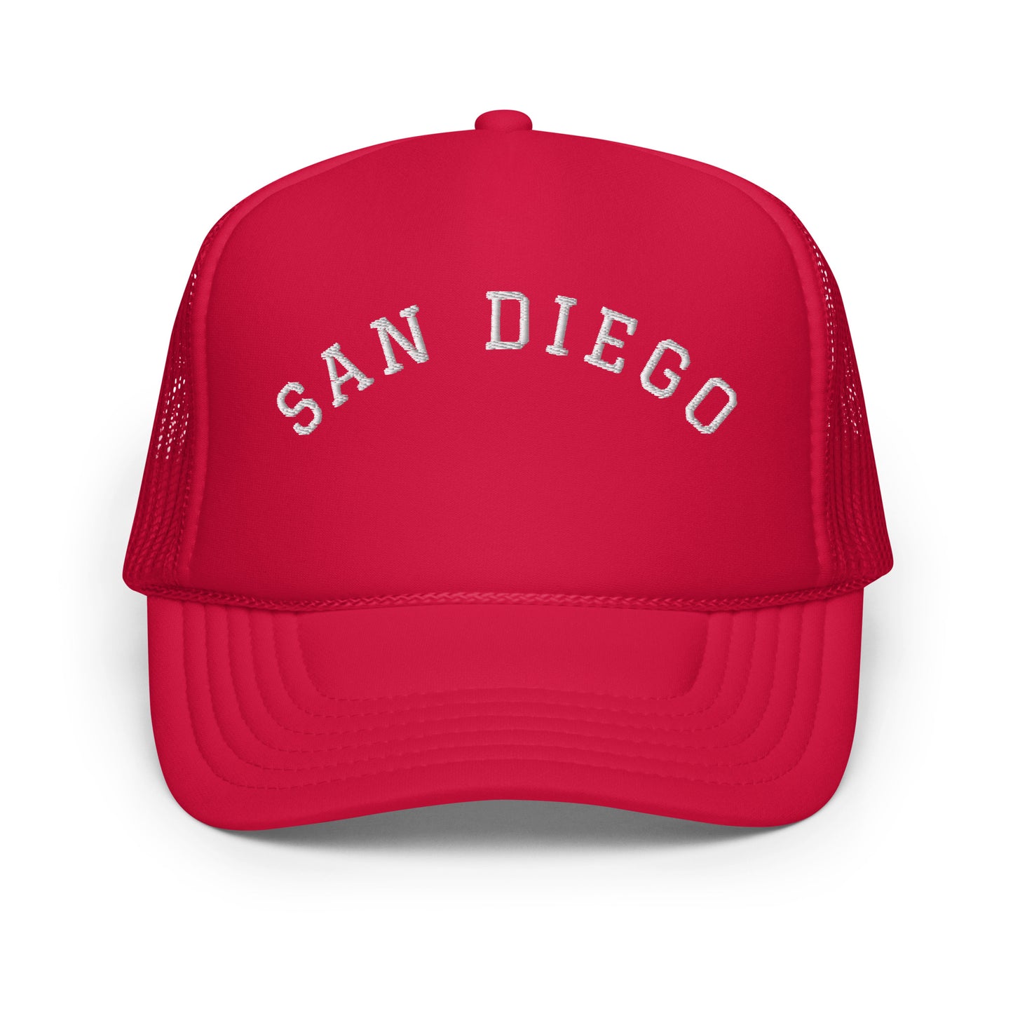 San Diego Arch Foam 5 Panel A-Frame Snapback Trucker Hat