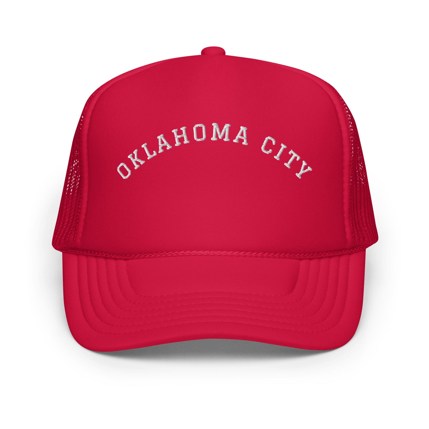 Oklahoma City Arch Foam 5 Panel A-Frame Snapback Trucker Hat