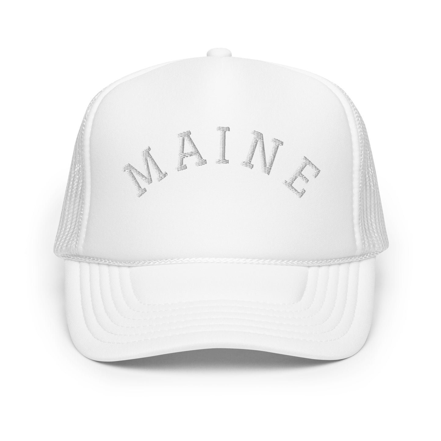 Maine Arch Foam 5 Panel A-Frame Snapback Trucker Hat