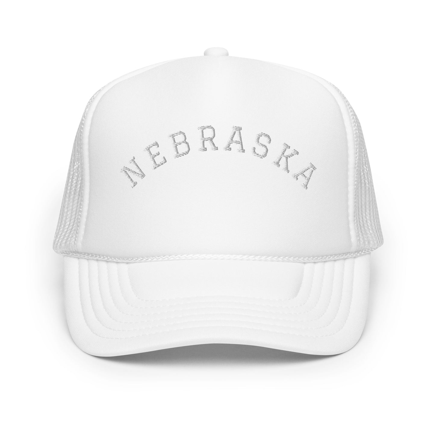 Nebraska Arch Foam 5 Panel A-Frame Snapback Trucker Hat