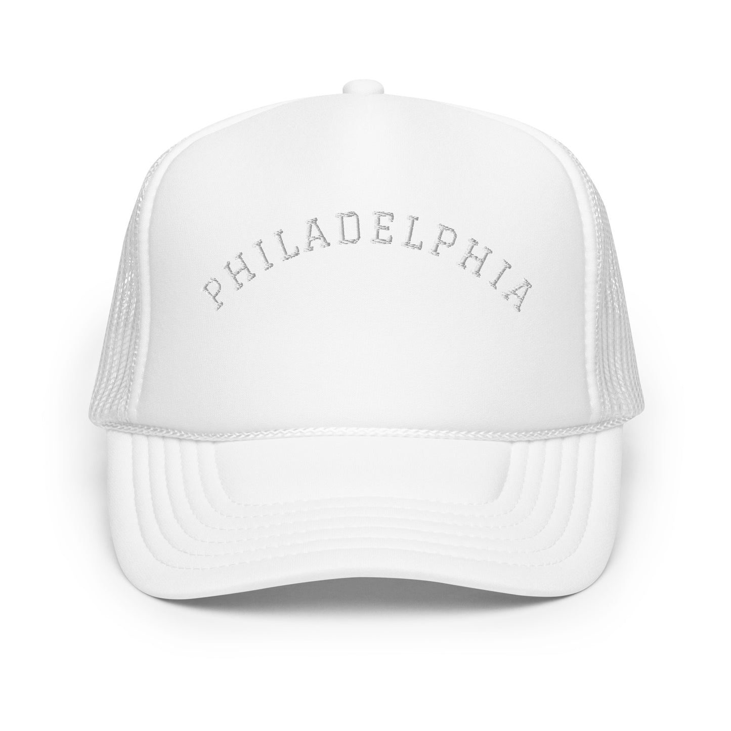 Philadelphia Arch Foam 5 Panel A-Frame Snapback Trucker Hat