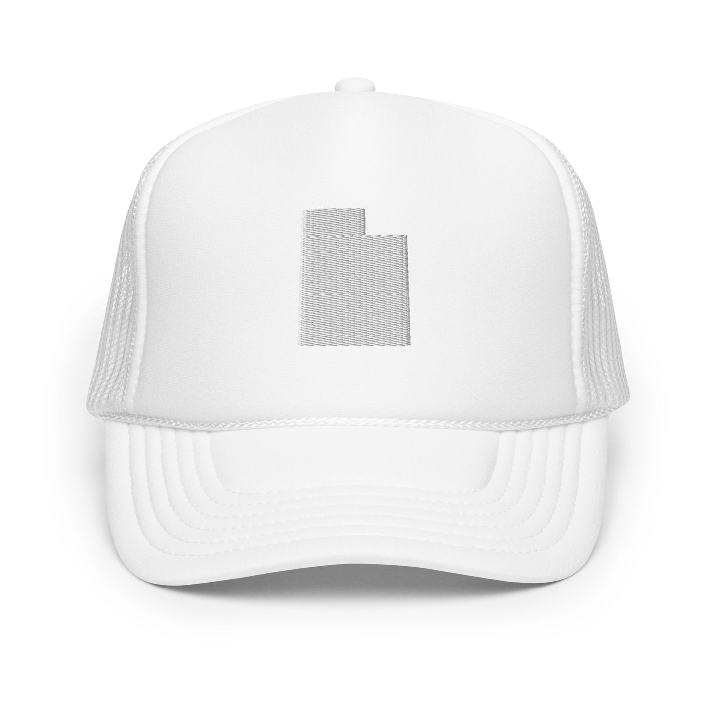 Utah State Silhouette Foam 5 Panel A-Frame Snapback Trucker Hat