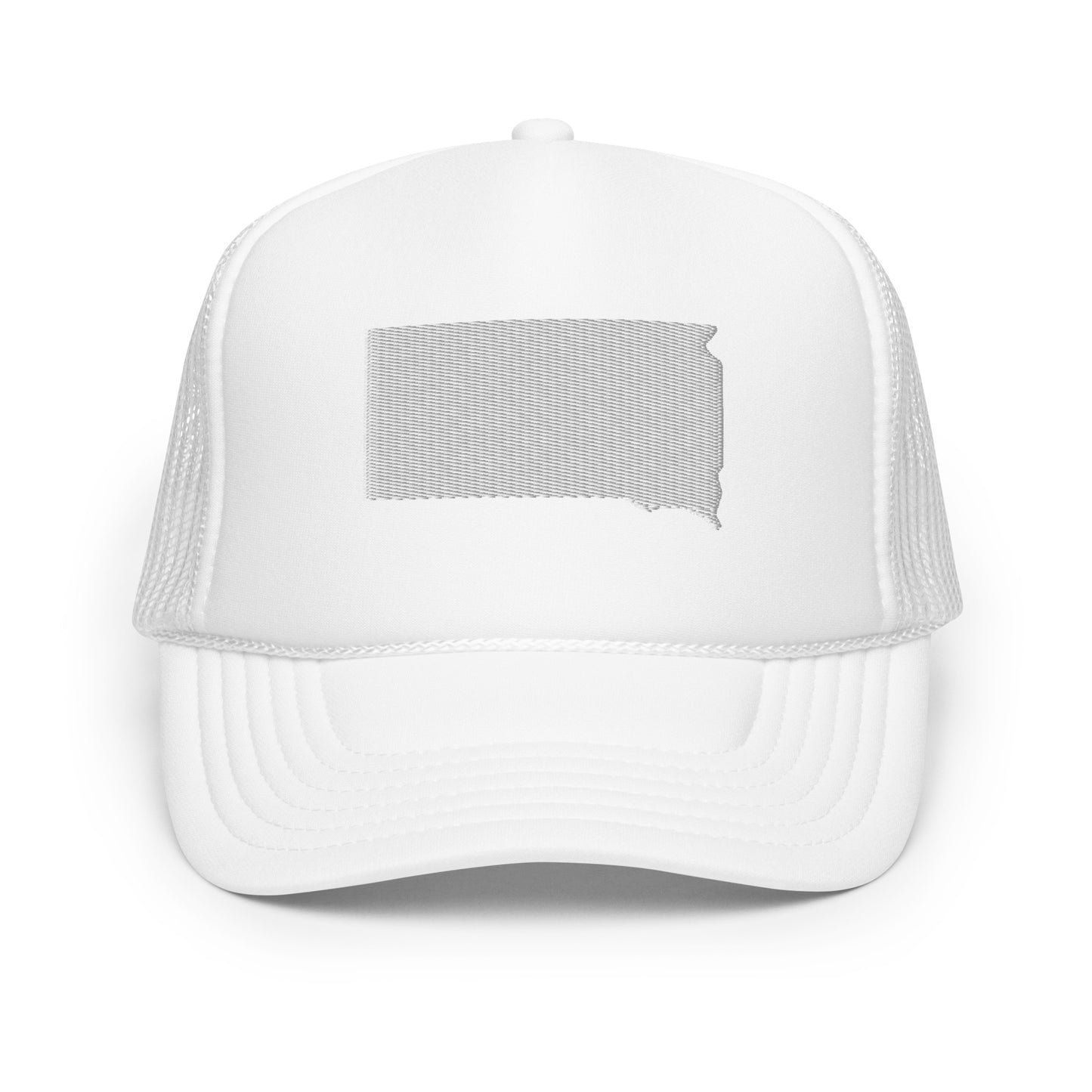 South Dakota State Silhouette Foam 5 Panel A-Frame Snapback Trucker Hat