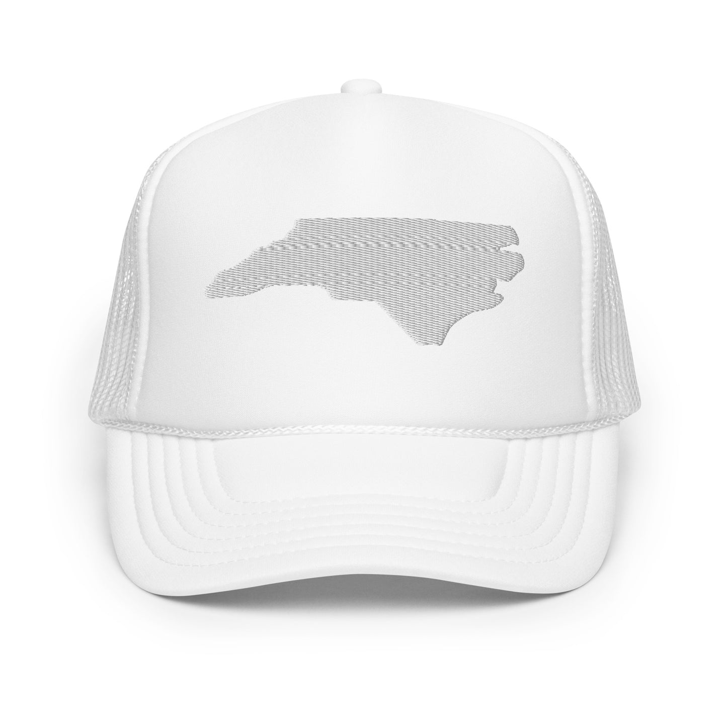 North Carolina State Silhouette Foam 5 Panel A-Frame Snapback Trucker Hat