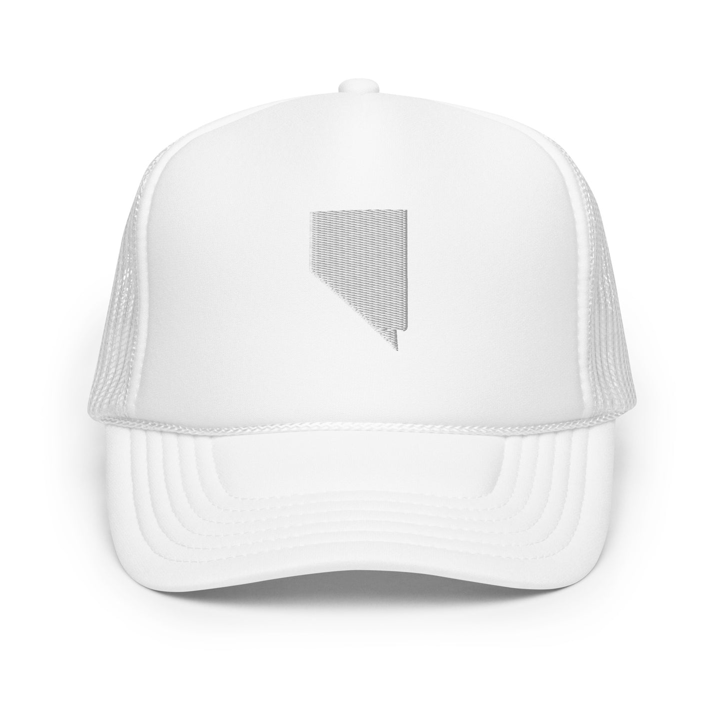 Nevada State Silhouette Foam 5 Panel A-Frame Snapback Trucker Hat